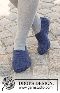 Free patterns - Children Slippers / DROPS 227-56