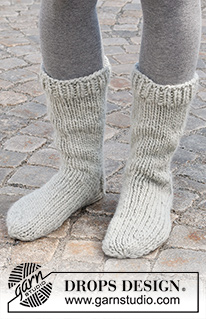 Free patterns - Chaussettes / DROPS 227-57