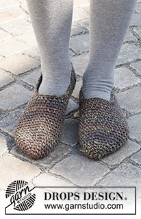 Free patterns - Women's Socks & Slippers / DROPS 227-60