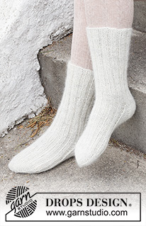 Free patterns - Chaussettes / DROPS 227-62