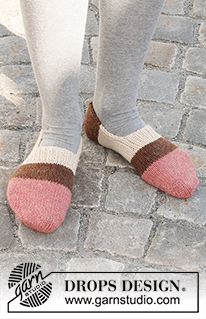 Free patterns - Women's Socks & Slippers / DROPS 227-65