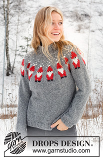 Free patterns - Christmas Jumpers & Cardigans / DROPS 228-48