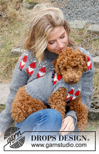 Free patterns - Christmas Jumpers & Cardigans / DROPS 228-54