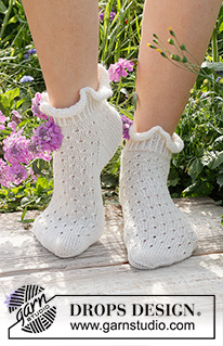 Free patterns - Women's Socks & Slippers / DROPS 229-19