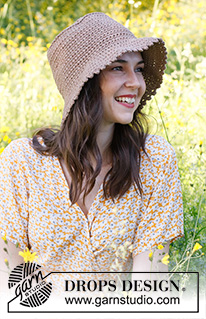 Free patterns - Summer Hats / DROPS 229-30