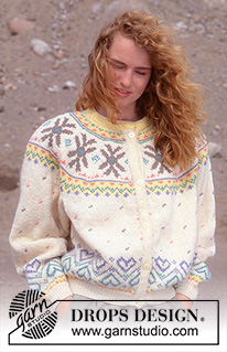 Free patterns - Norweskie rozpinane swetry / DROPS 23-8