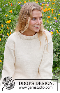 Free patterns - Einfache Pullover / DROPS 231-19