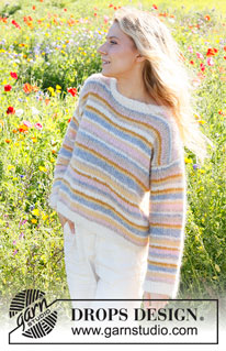 Free patterns - Striped Jumpers / DROPS 231-7