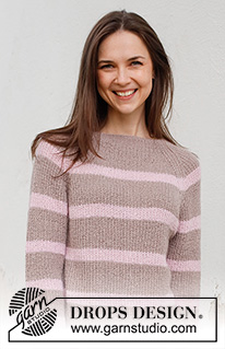 Free patterns - Striped Jumpers / DROPS 232-16