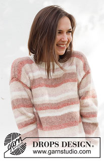 Free patterns - Striped Jumpers / DROPS 232-21