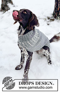 Free patterns - Dog Sweaters / DROPS 233-17