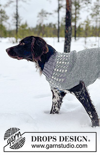 Free patterns - Dog Sweaters / DROPS 233-17