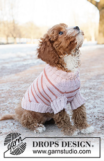 Free patterns - Dog Sweaters / DROPS 233-19