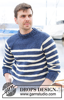 Free patterns - Men's Basic Jumpers / DROPS 233-22
