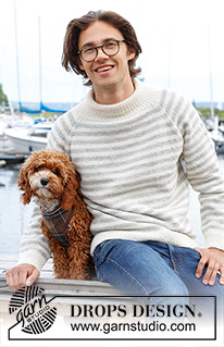 Free patterns - Men's Basic Jumpers / DROPS 233-3