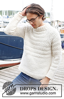 Free patterns - Men's Jumpers / DROPS 233-4