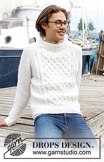 Free patterns - Men's Jumpers / DROPS 233-5