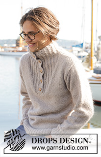 Free patterns - Men's Jumpers / DROPS 233-8