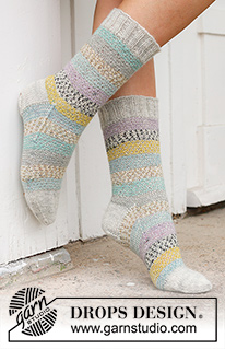 Free patterns - Chaussettes / DROPS 234-70