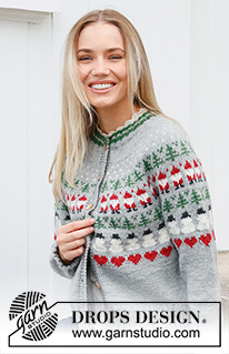 Free patterns - Christmas Jumpers & Cardigans / DROPS 235-40