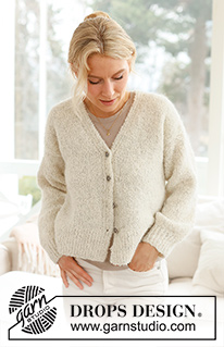 Free patterns - Damskie rozpinane swetry / DROPS 237-28