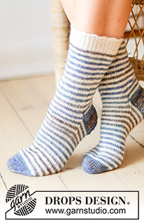 Free patterns - Chaussettes / DROPS 238-27
