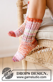 Free patterns - Chaussettes / DROPS 238-30