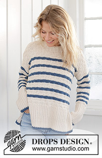 Free patterns - Striped Jumpers / DROPS 239-40