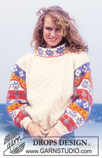 Free patterns - Nordic Style Throwback Patterns / DROPS 24-18