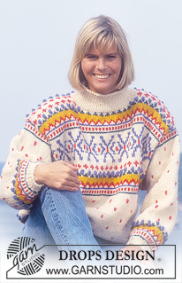 Free patterns - Damskie norweskie swetry / DROPS 24-2