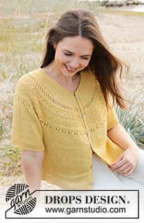 Free patterns - Open Front Tops / DROPS 240-23