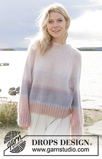 Free patterns - Striped Jumpers / DROPS 241-3
