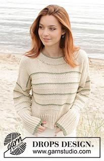 Free patterns - Striped Jumpers / DROPS 241-7