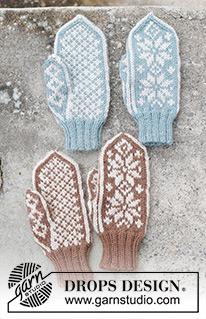 Free patterns - Nordic Gloves & Mittens / DROPS 242-16