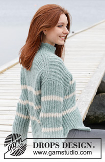 Free patterns - Striped Jumpers / DROPS 243-5