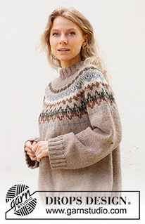 Free patterns - Damskie norweskie swetry / DROPS 244-24