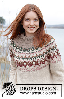 Free patterns - Damskie norweskie swetry / DROPS 244-9