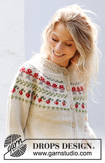 Free patterns - Christmas Jumpers & Cardigans / DROPS 245-12