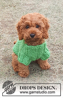 Free patterns - Dog Sweaters / DROPS 245-34