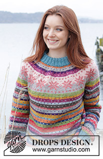 Free patterns - Damskie norweskie swetry / DROPS 245-5