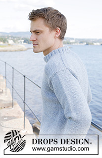 Free patterns - Men's Basic Jumpers / DROPS 246-14