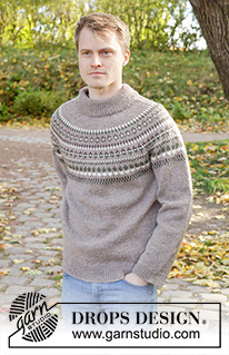 Free patterns - Men's Jumpers / DROPS 246-9