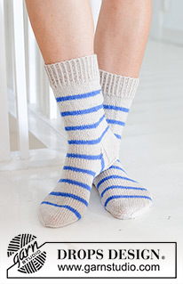 Free patterns - Women's Socks & Slippers / DROPS 247-13