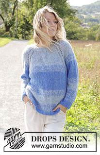 Free patterns - Striped Jumpers / DROPS 250-25