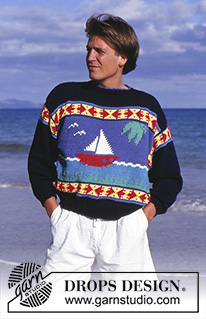 Free patterns - Men's Jumpers / DROPS 26-20