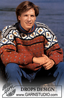 Free patterns - Men's Jumpers / DROPS 27-10