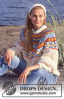 Free patterns - Nordic Style Throwback Patterns / DROPS 27-11