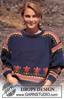 Free patterns - Damskie norweskie swetry / DROPS 27-18