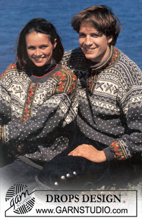 Free patterns - Nordic Style Throwback Patterns / DROPS 27-19