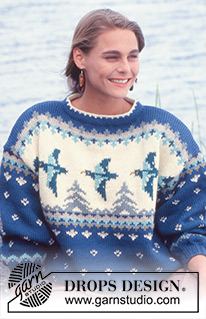 Free patterns - Damskie norweskie swetry / DROPS 28-5